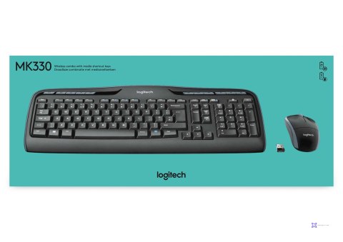 ZESTAW LOGITECH WIRELESS COMBO MK330 BEZPRZEWODOWY