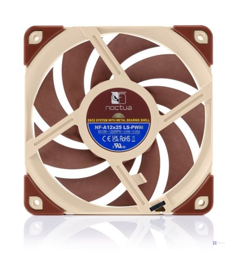 Wentylator NOCTUA NF-A12x25 LS-PWM Sterrox