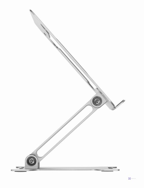 GEMBIRD SKŁADANA PODSTAWKA POD NOTEBOOKA 15,6" SREBRNA