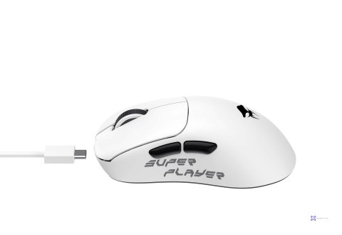 Mysz gamingowa bezprzewodowa Havit StarBlaze-1 (biało-czarny)