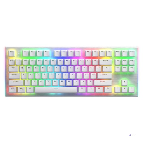 Klawiatura dla graczy Hator Gravity X TKL mechaniczna biała