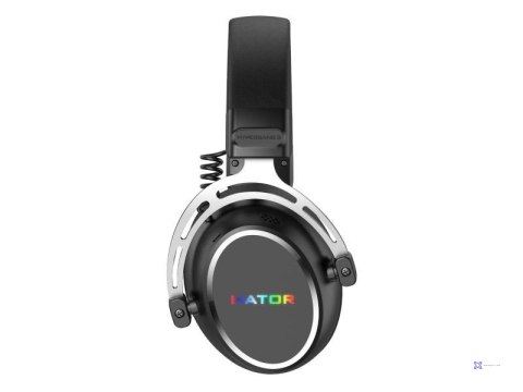 Słuchawki dla graczy Hator HYPERGANG 3 USB czarne