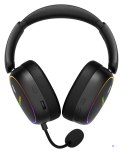Słuchawki dla graczy Hator Phoenix 2 Wireless bezprzewodowe czarne