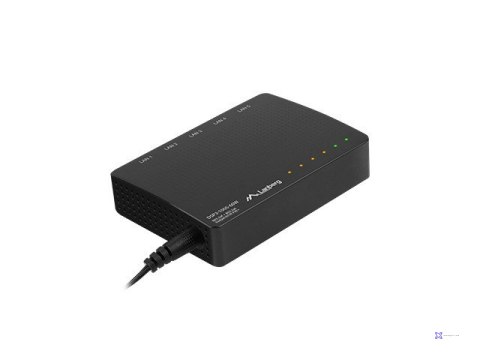 LANBERG SWITCH POE DSP3-1005-60W (5-PORT, 1GB/S, 30W/PORT))