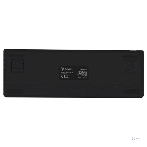 SAVIO KLAWIATURA MECHANICZNA BLACKOUT X2 OUTEMU BLUE HOT SWAP