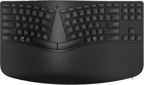 HP Klawiatura ergonomiczna bezprzewodowa + numeryczna 965 7E756AA czarna