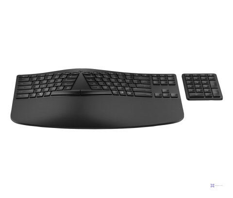 HP Klawiatura ergonomiczna bezprzewodowa + numeryczna 965 7E756AA czarna