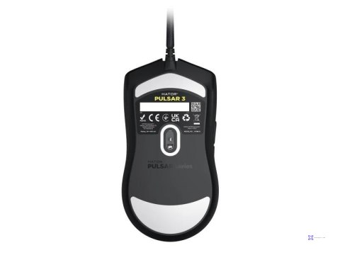 Mysz dla graczy Hator Pulsar 3 czarna