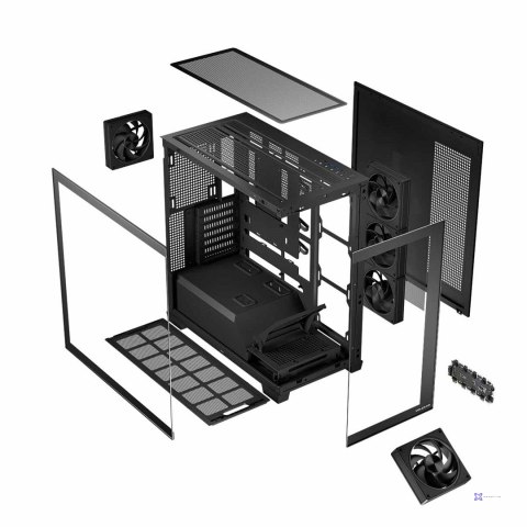 MODECOM OBUDOWA VOLCANO STELLAR ARGB MIDI 5F BLACK