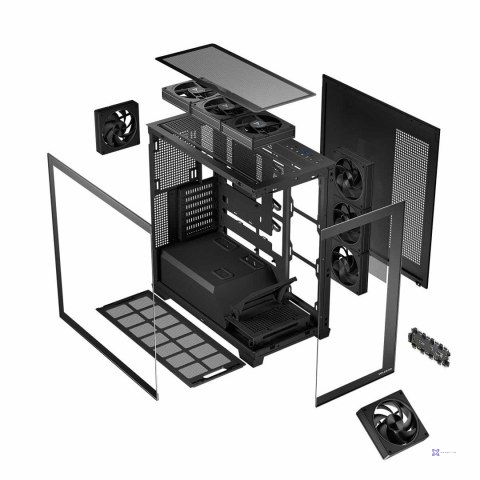 MODECOM OBUDOWA VOLCANO STELLAR ARGB MIDI 8F BLACK