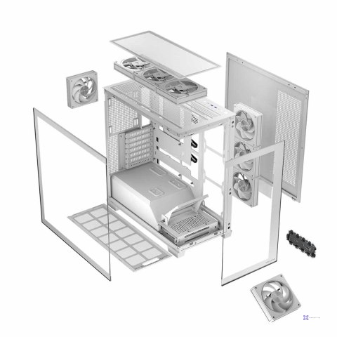 MODECOM OBUDOWA VOLCANO STELLAR ARGB MIDI 8F WHITE