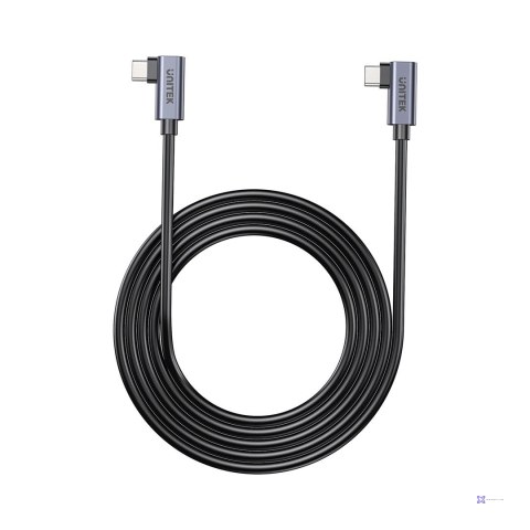 UNITEK KABEL USB-C KĄTOWY 90°/90° PD 100W M/M 1M