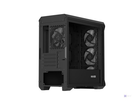 Obudowa NATEC Genesis Irid 503 ARGB NPC-1559 (Micro ATX. Mini ITX; kolor czarny)