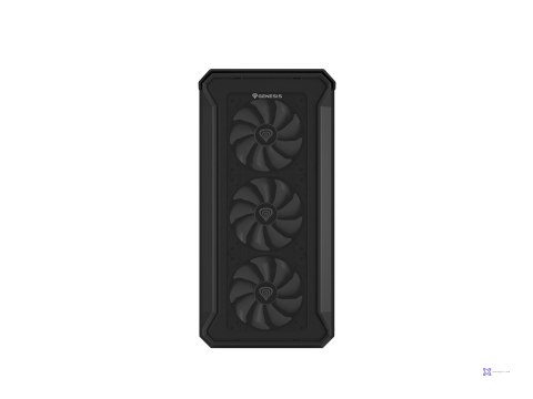 Obudowa NATEC Genesis Irid 503 ARGB NPC-1559 (Micro ATX. Mini ITX; kolor czarny)