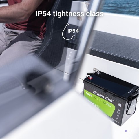 GREEN CELL AKUMULATOR LIFEPO4 CUBE 125AH 12V/12.8V 1600WH LFPGC12V125AH