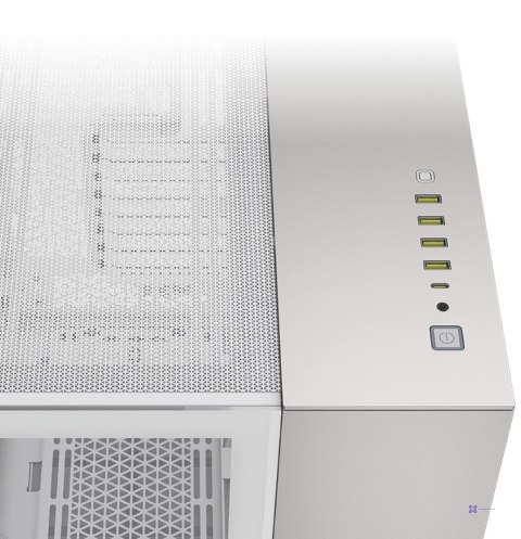 Corsair 6500X Tempered Glass Mid-Tower White/Gray