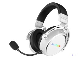 Słuchawki dla graczy Hator HYPERGANG 3 Wireless bezprzewodowe białe