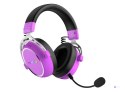 Słuchawki dla graczy Hator HYPERGANG 3 Wireless bezprzewodowe fioletowe