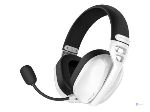 Słuchawki dla graczy Hyperpunk 3 Wireless bezprzewodowe białe