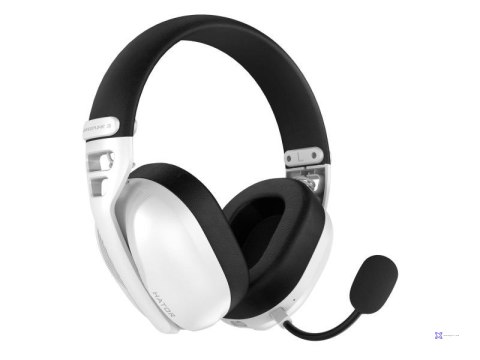 Słuchawki dla graczy Hyperpunk 3 Wireless bezprzewodowe białe