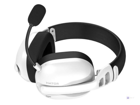 Słuchawki dla graczy Hyperpunk 3 Wireless bezprzewodowe białe