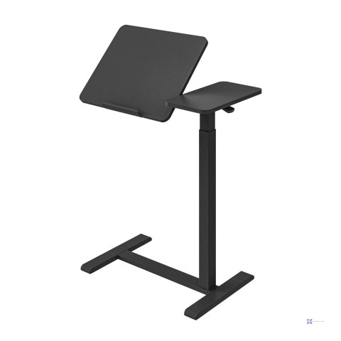 MACLEAN MOBILNE BIURKO/STAND NA LAPTOP, CZARNE, REGULACJA WYSOKOŚCI 76-109CM, MAX. 30KG MC-120 B