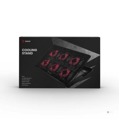 SAVIO PODSTAWKA CHŁODZĄCA POD LAPTOP COS-01