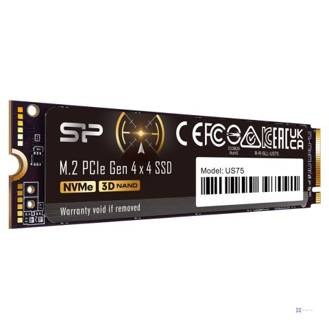 SSD Silicon Power US75 4TB M.2 Gen4 NVMe 7000/6500 MB/s (SP04KGBP44US7505)
