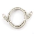Kabel UTP GEMBIRD PP6U-1M (RJ45 - RJ45 ; 1m; UTP; kat. 6; kolor szary)