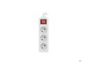 Przedłużacz Lanberg PS1-03E-0300-W (3m; kolor biały)