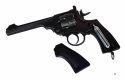Rewolwer WEBLEY MKVI .455 Police kal.4,5 mm Diabolo łuski 6-strzał. lufa 4" CO2 Black Ekp do17J