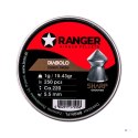 Śrut 5,5 mm RANGER Diabolo Classic Sharp Grooved szpic molet. 250 szt. 1,00 g