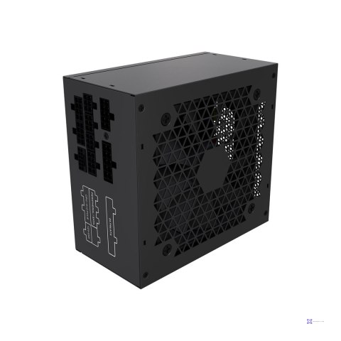 GEMBIRD ZASILACZ KOMPUTEROWY FORNAX POWER 750W 80+ GOLD ATX, 750W, AKTYWNE PFC, 12CM WENTYLATOR