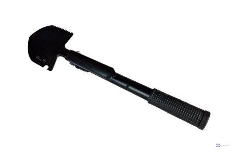 Saperka taktyczna wielofunkcyjna AZYMUT Traper czarna +pokrowiec