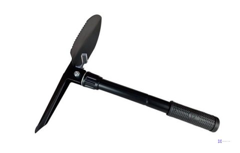 Saperka taktyczna wielofunkcyjna AZYMUT Traper czarna +pokrowiec