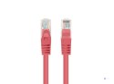 PATCHCORD KAT.6 UTP 0.25M CZERWONY FLUKE PASSED LANBERG 10-PACK
