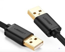 Ugreen kabel USB 2.0 (męski) - USB 2.0 (męski) 2m (czarny)