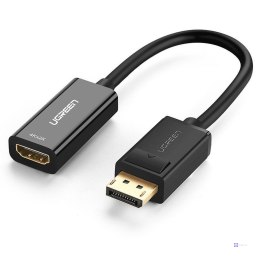 Ugreen przejściówka jednokierunkowa z DisplayPort na HDMI (czarny)