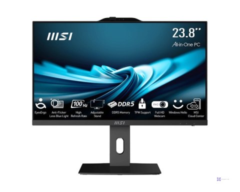 MSI AIO PRO AP242P 14MQ-890EU i5-14500 23.8" IPS LED FHD Non-Touch Anti-Glare 16GB SSD500GB M.2 AX211 WiFi 6E Intel Q670 Chipset