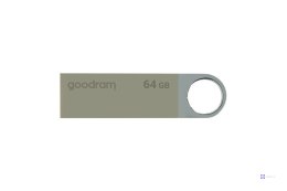 Pendrive GoodRam UUN2 UUN2-0640S0R11 (64GB; USB 2.0; kolor srebrny)