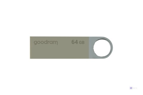 Pendrive GoodRam UUN2 UUN2-0640S0R11 (64GB; USB 2.0; kolor srebrny)