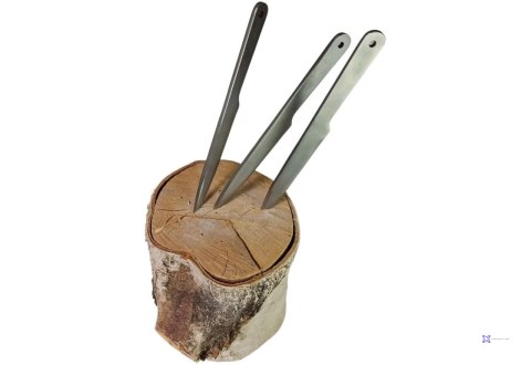 Noże do rzucania KAL22 rzutki 3szt silver KAL22-SR