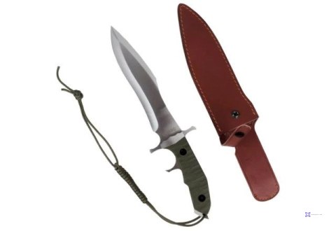 Nóż Rambo V Cinema Classic z pochwą skórzaną (CC-H5)