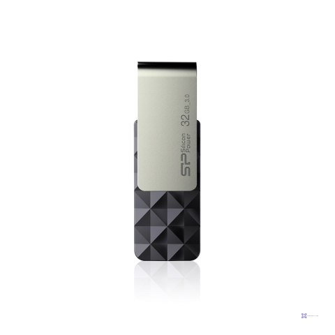 Pendrive Silicon Power Blaze B30 32GB USB 3.1 kolor czarny (SP032GBUF3B30V1K)