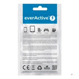 Kabel zasilający everActive CBS-1CB (USB - USB typu C ; 1m; kolor czarny)