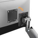 MACLEAN UCHWYT BIURKOWY DO MONITORA LCD 17-57", 27KG, VESA MAX 200X200 PODWÓJNE RAMIĘ MC-968