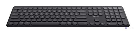 Klawiatura Trust VAIYA WIRELESS US Black