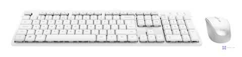 Klawiatura + mysz Trust ODY II Wireless White US