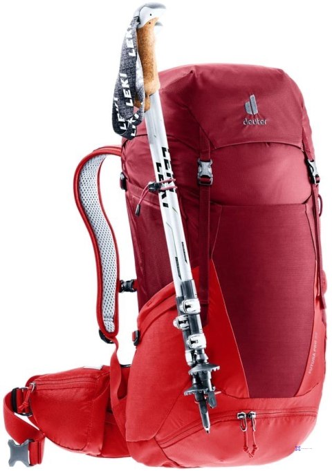 Plecak turystyczny Deuter Futura Pro 36, masala/cherry