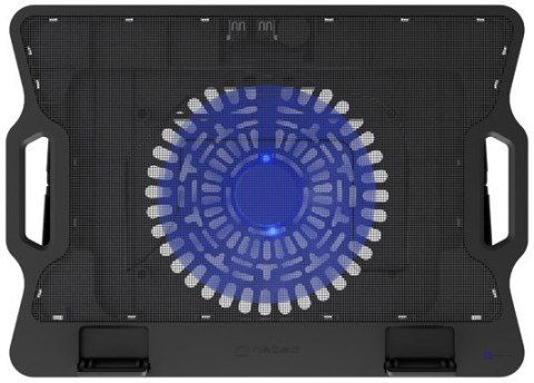 NATEC PODSTAWKA CHŁODZĄCA DIPPER 2 12.1-17.3'' Z WENTYLATOREM, PODŚWIETLENIE, USB